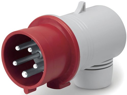 Вилка кабельная угловая DKC Quadro 32А 3Р+РЕ+N 400В IР67 красный фото Вилка кабельная угловая DKC Quadro 32А 3Р+РЕ+N 400В IР67 красный картинка